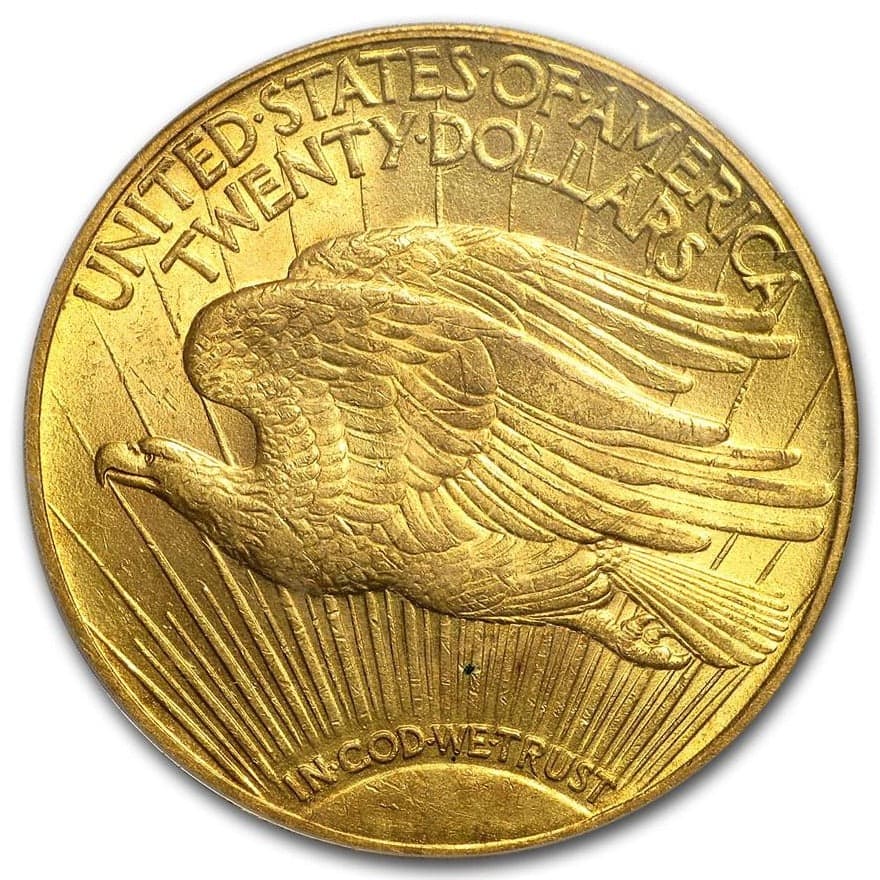 1915-S St. Gaudens $20 Collectible Gold Medallion - MS62 PCGS — view 2
