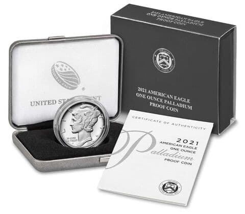 2021-W 1 Oz Palladium First Strike DCAM PR70 — view 6
