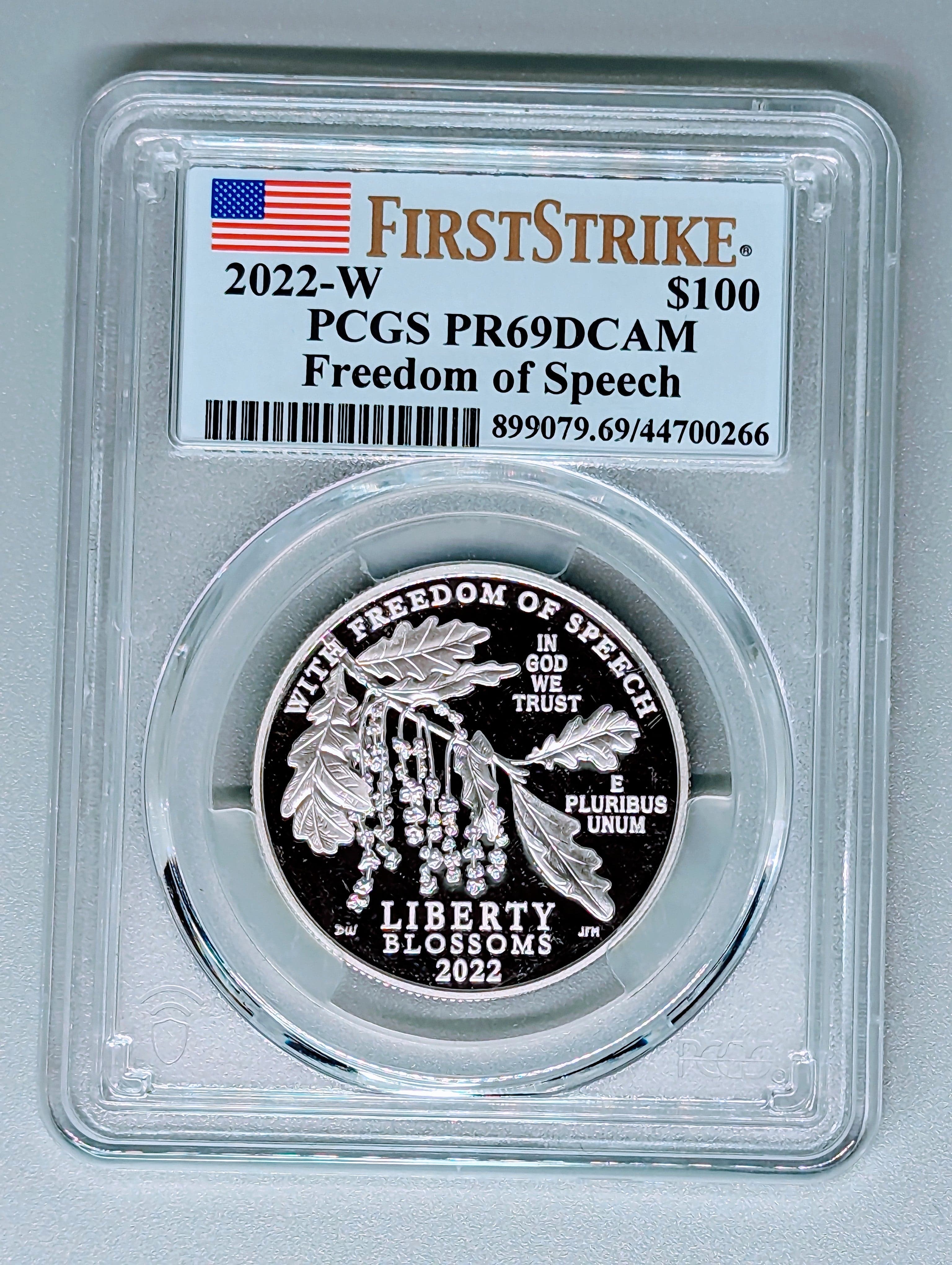 2022 Platinum Proof Coin - First Strike - PR69DCAM PCGS — view 3