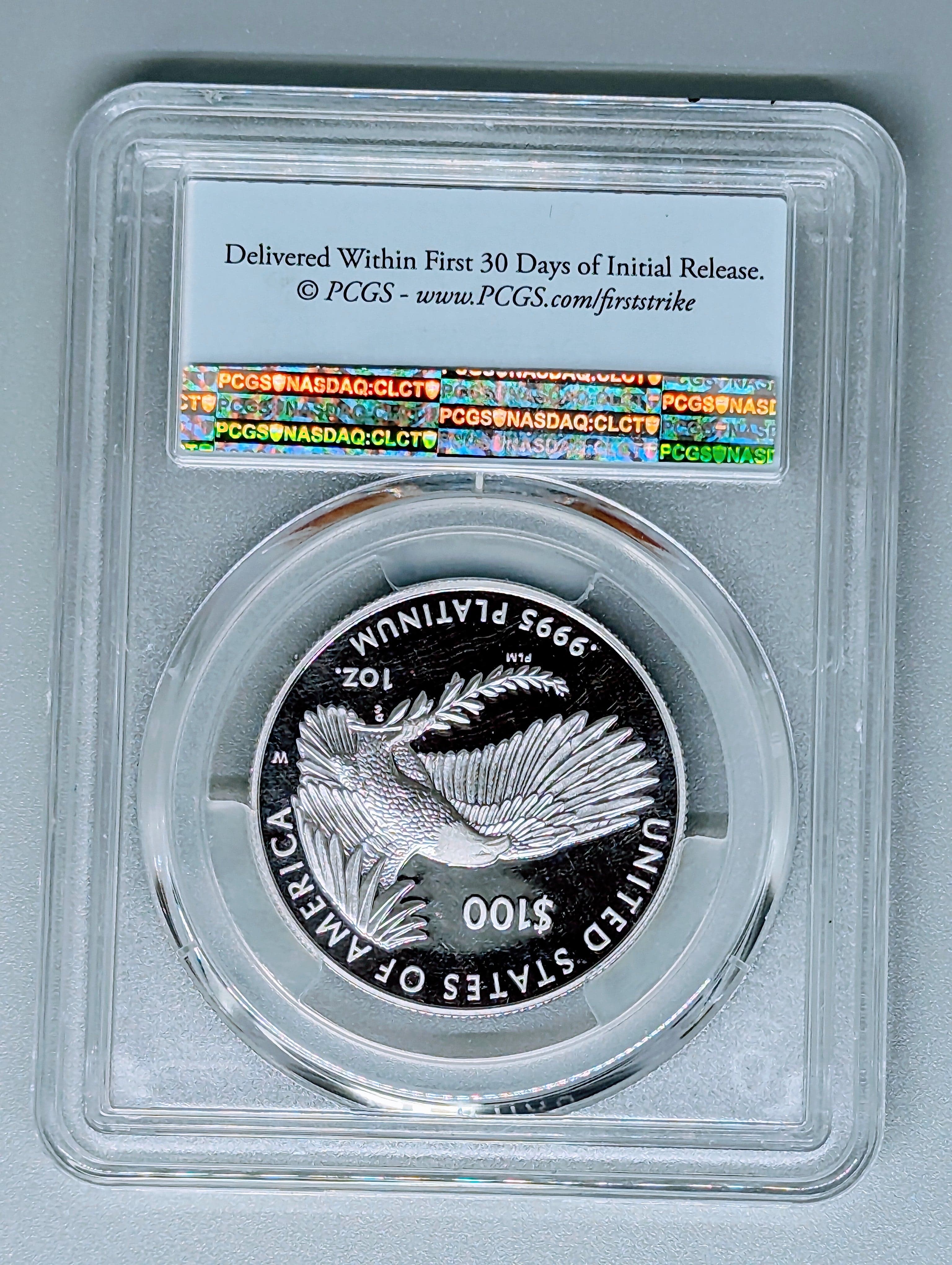 2022 Platinum Proof Coin - First Strike - PR69DCAM PCGS — view 4