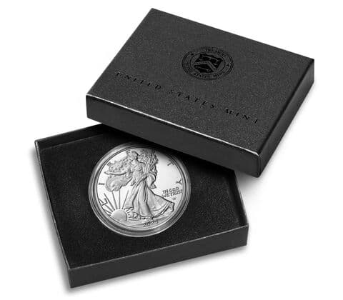 2023-W $1 American Eagle 1 oz. Silver Proof Coin - PCGS PR70DCAM — view 6