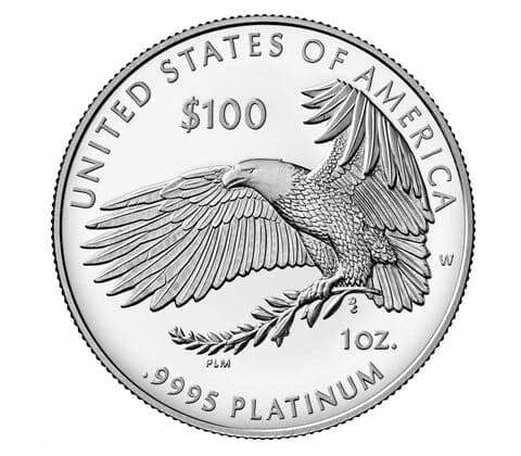 2023-W Platinum Proof Coin - First Strike - PR70DCAM PCGS — view 2