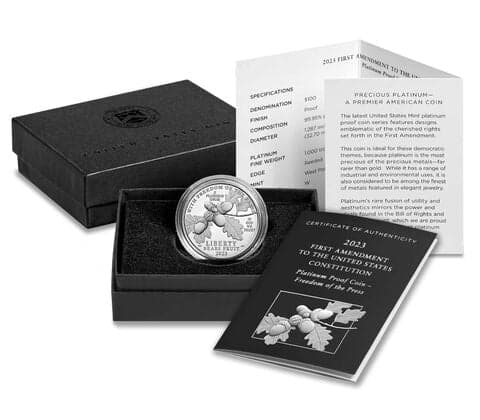 2023-W Platinum Proof Coin - First Strike - PR69DCAM PCGS — view 6