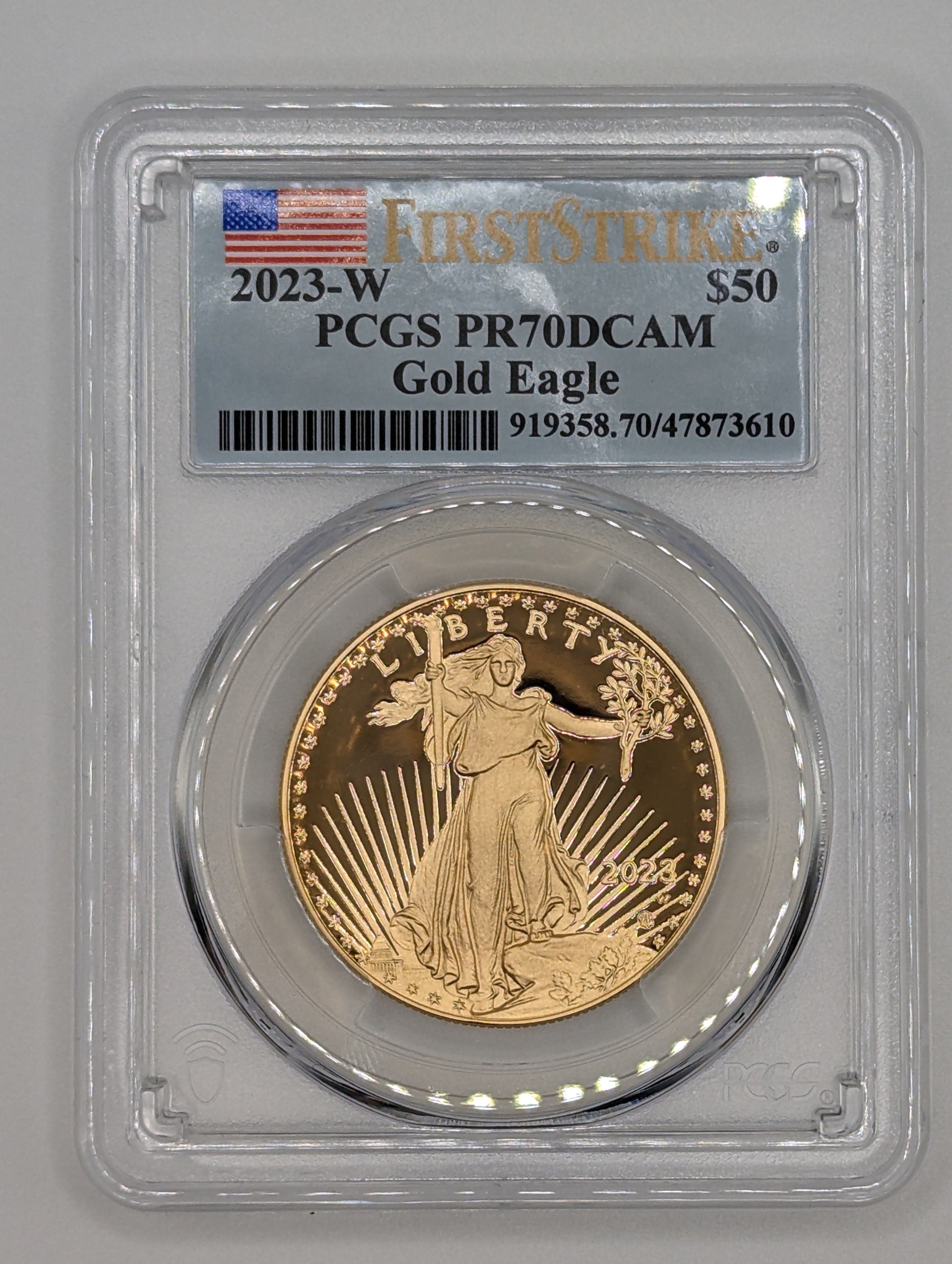 2023-W American Eagle 2023 1 oz. Gold Proof Coin - PR70DCAM — view 4