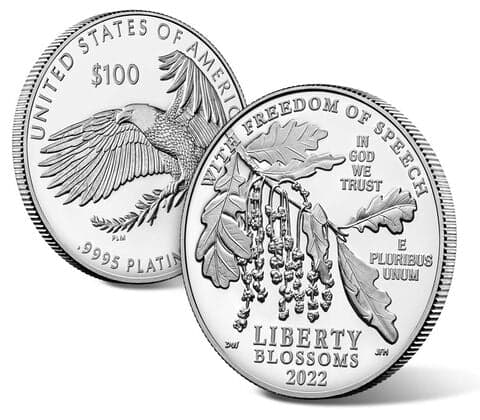 2022-W Platinum Proof Coin - First Strike - PR70DCAM PCGS — view 3