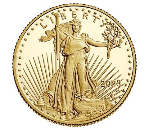 2023-W American Eagle 1/4 oz. Gold Proof Coin - PR69DCAM