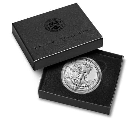 2023 American Eagle Silver Uncirculated Coin - Ungraded — view 4