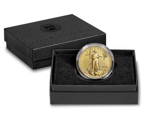 2023-W $50 American Eagle 2023 One Ounce Burnished- SP70 - First Strike — view 6
