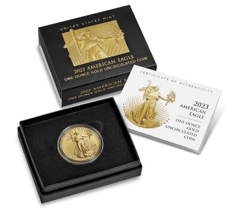 2023-W $50 American Eagle 2023 One Ounce Burnished- SP70 - First Strike — view 7