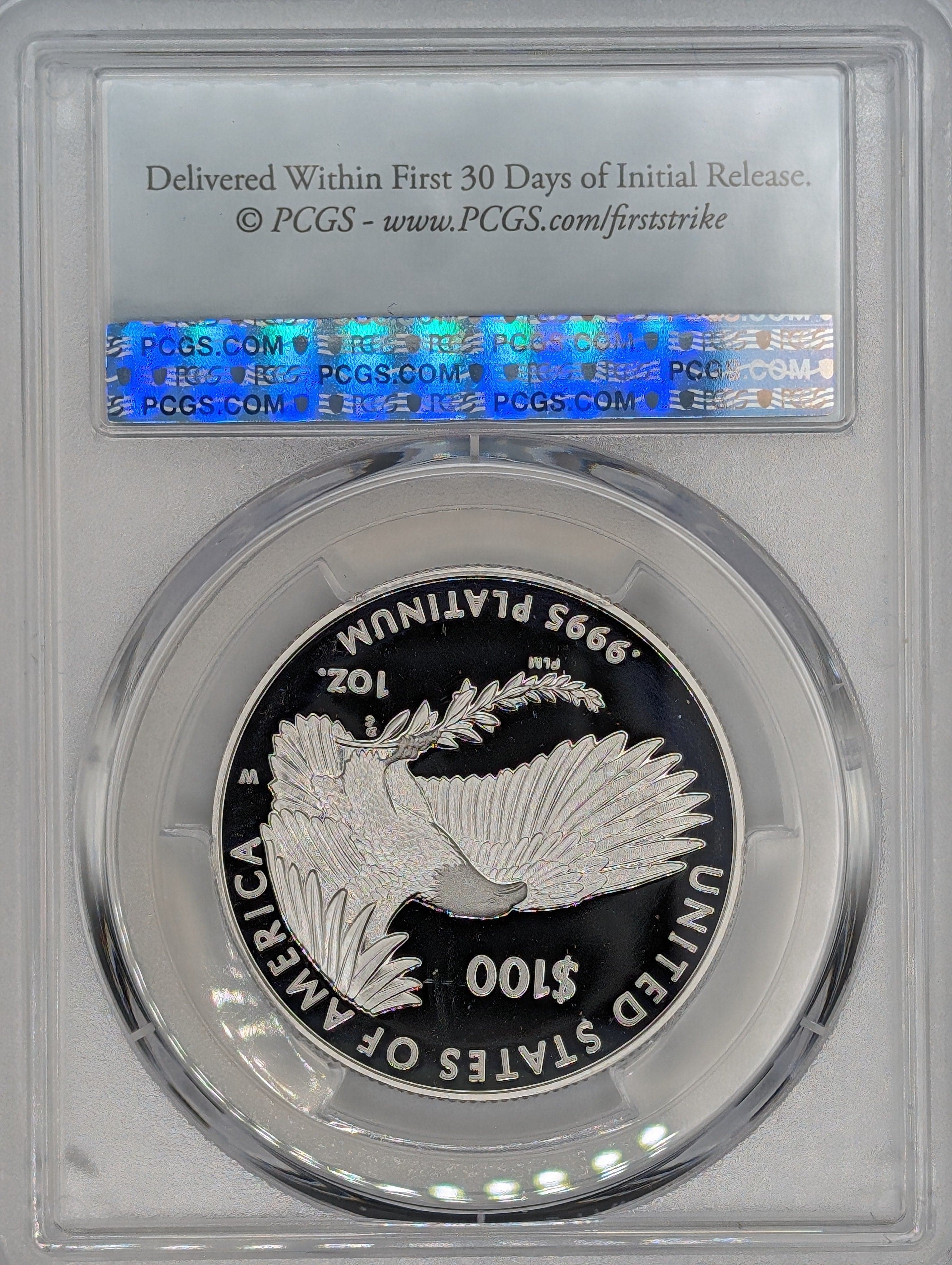 2024-W Silver Eagle Coin $1 - PCGS PR70DCAM — view 5