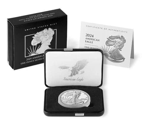 2024-W Silver Eagle Coin $1 - Ungraded — view 5
